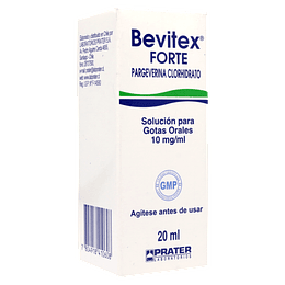 Bevitex Forte Gotas 10 mgr./ml, envase de 20 ml.