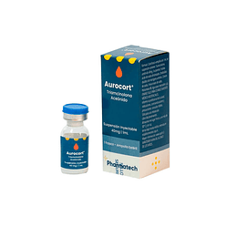 Aurocort 40 mg/ml por 1 Frasco Ampolla Suspension Inyectable