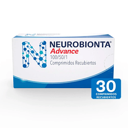 Neurobionta Advance 100/50/1 x 30 Comprimidos Recubiertos