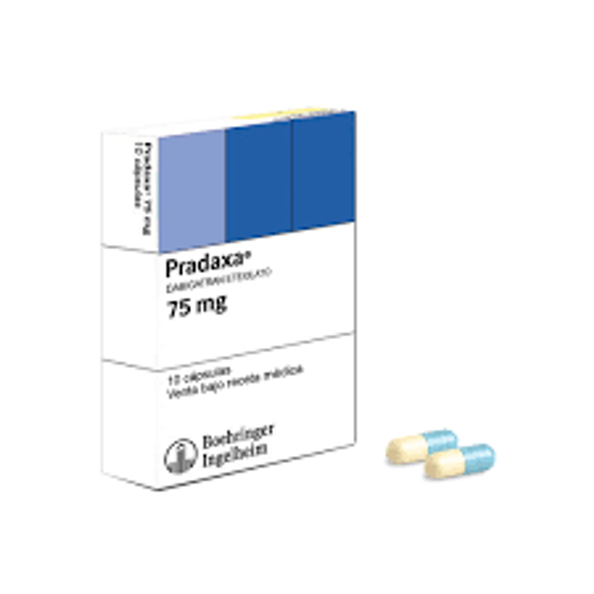 Pradaxa 75 mg por 30 comprimidos