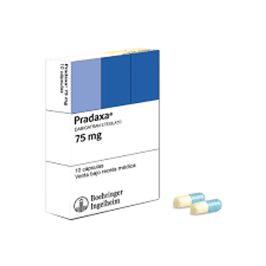 Pradaxa Dabigatran Etexilato 75 mg por 30 comprimidos