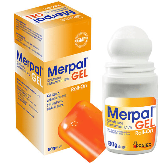 Merpal Gel Roll-On 1,16% 80grs