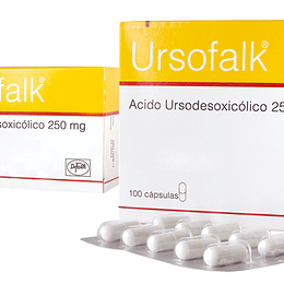 Ursofalk 250 mg por 100 cápsulas