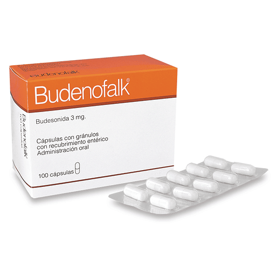 Budenofalk 3mg por 100 capsulas 