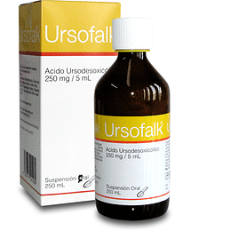 Ursofalk 250 mg / 5 ml Suspensión oral 250 ml