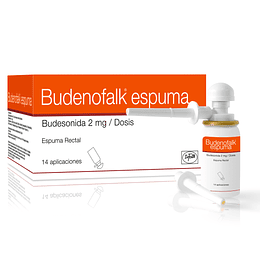 Budenofalk Espuma Rectal 2 Mg por 14 Aplicaciones