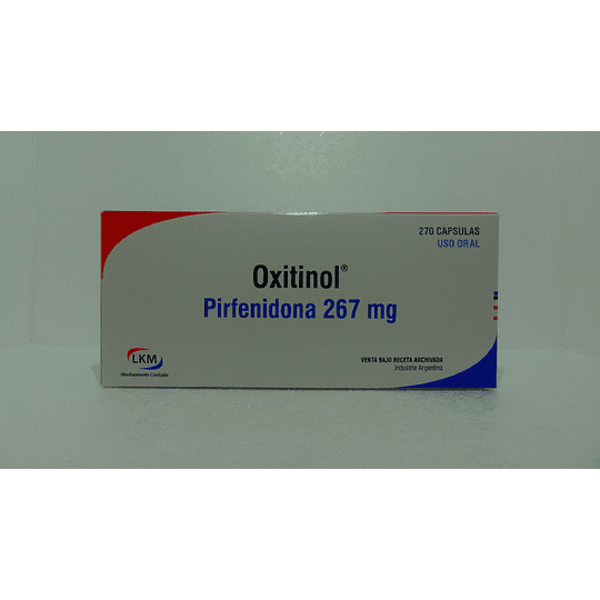 Oxitinol 267mg 270 capsulas .