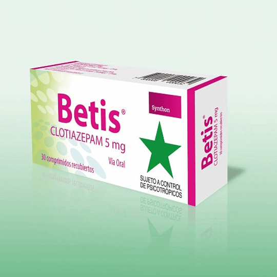Betis 5 mg 30 comprimidos