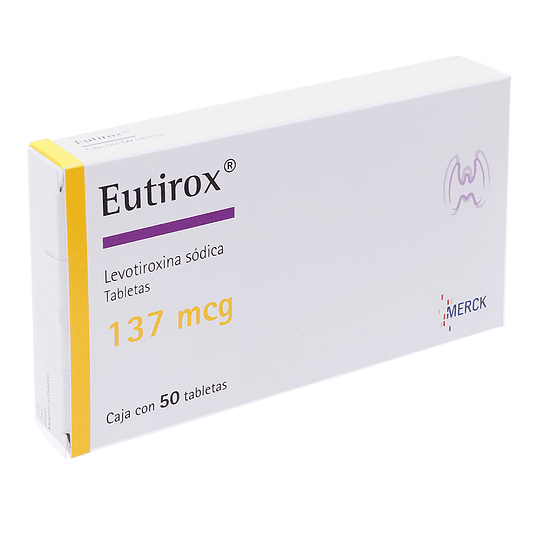 Eutirox 137 mcg 50 comprimidos
