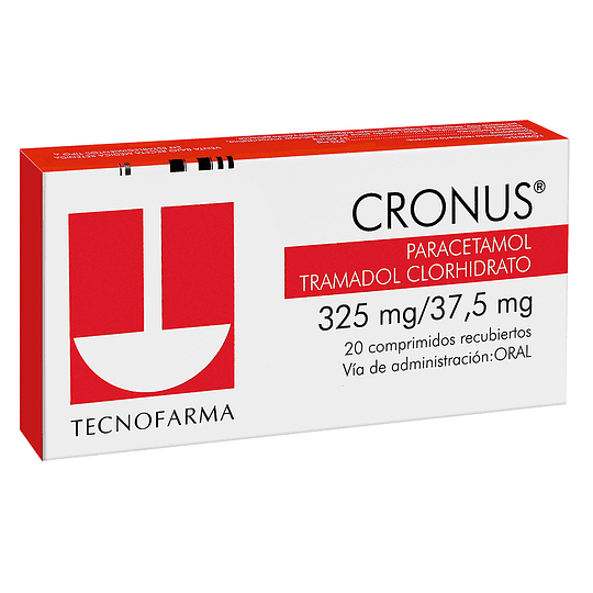 Cronus 325 mg / 37,5 mg 20 comprimidos