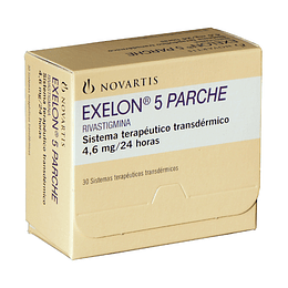 Exelon 5 Parche Transdérmico  4,6 mg/24 horas por 30 unidades