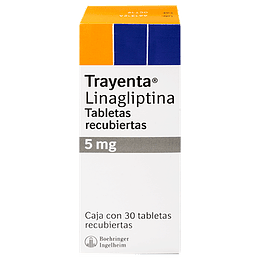 Trayenta 5 mg por 30 comprimidos