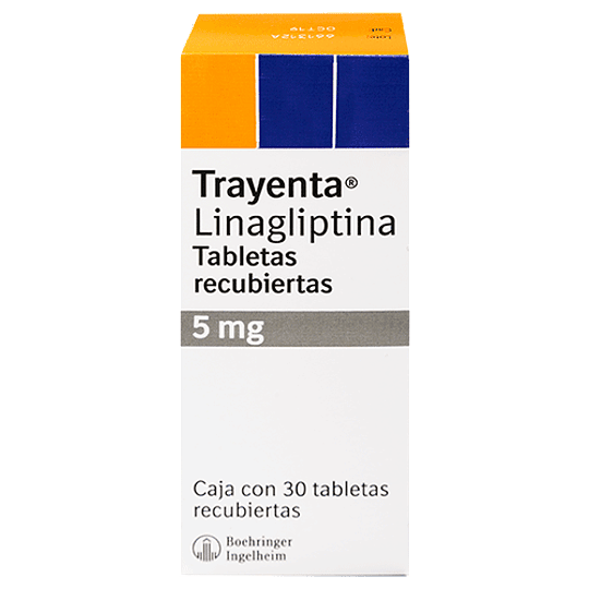 Trayenta 5 mg por 30 comprimidos