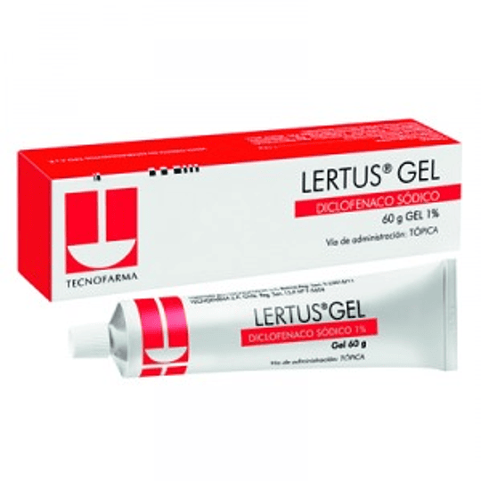 Lertus 1% Gel 60gramos