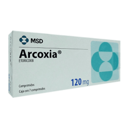 Arcoxia 120 mg, 7 comprimidos
