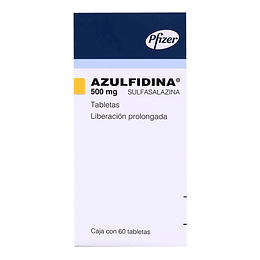 Azulfidine UTC 500 Mg por 60 Comprimidos