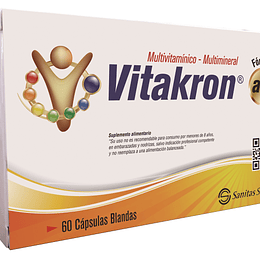Vitakron A-Z por 60 Capsulas Blandas