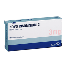 Novo Insomnium 3mg 30 unidades