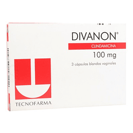 Divanon 100 mg 3 cápsulas vaginales 