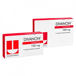 Divanon 100 mg 7 cápsulas vaginales 