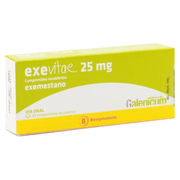 Exevitae Tableta Recubierta 25 Mg por 30 unidades