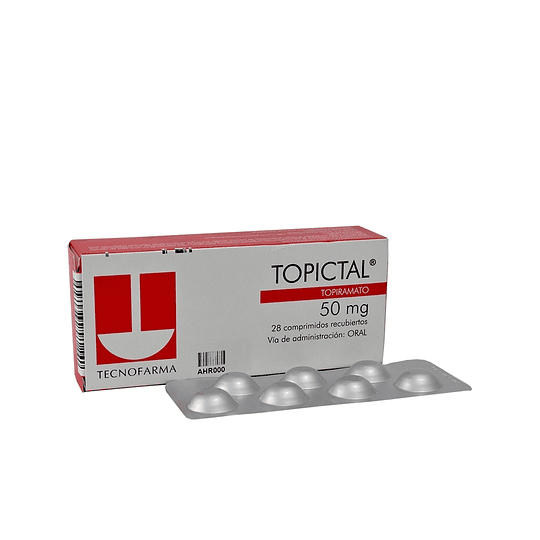 Topictal 50 mg 28  comprimidos