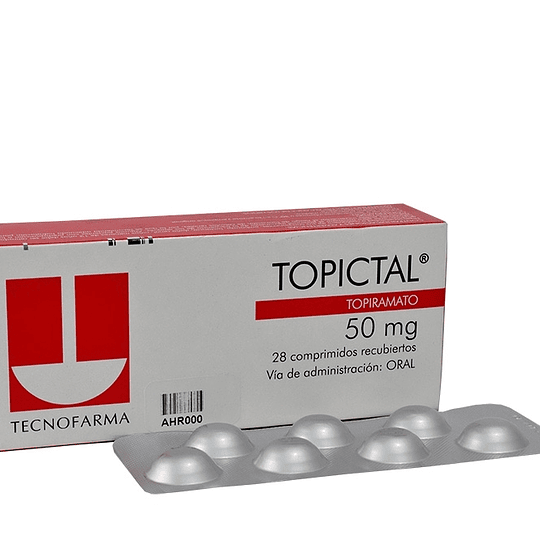 Topictal 50 mg 28  comprimidos