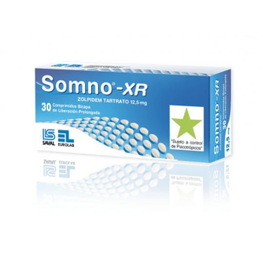Somno XR 12,5 mg 30 comprimidos (Disponible sólo para compra en Local)