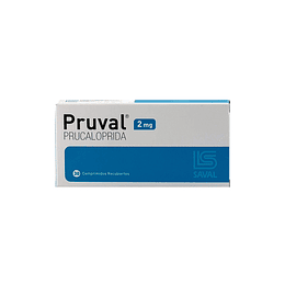 Pruval Prucaloprida 2mg 30 Comprimidos Recubiertos