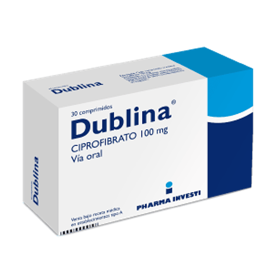 Dublina 100 mg 30 comprimidos