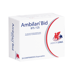 Ambilan Bid  875 / 125 mg, 20 comprimidos