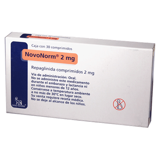 NovoNorm 2 mg 30 comprimidos