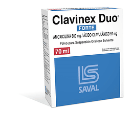 Clavinex Duo Forte Suspensión 70 ml