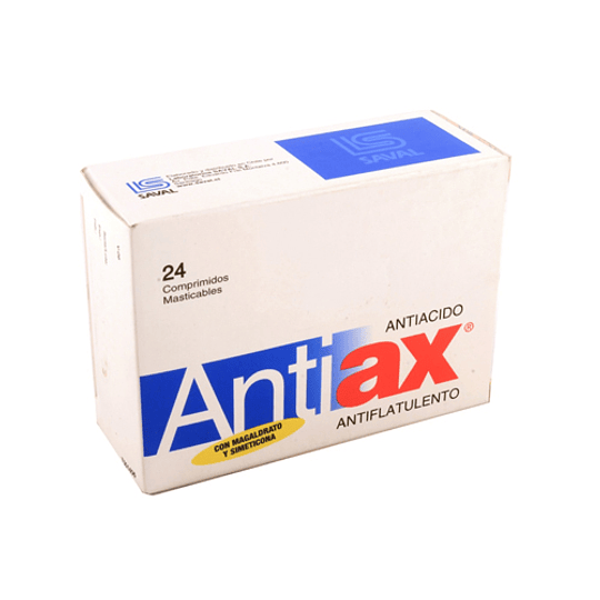 Antiax 24 Comprimidos Masticables