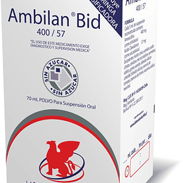 Ambilan Bid 400 / 57 mg suspension 70 ml