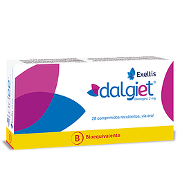Dalgiet 2 mg 28 comprimidos