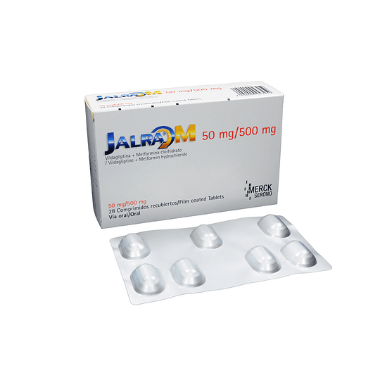 Jalra M 50 / 500 mg 28 comprimidos