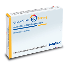 Glafornil XR 500 mg 30 comprimidos