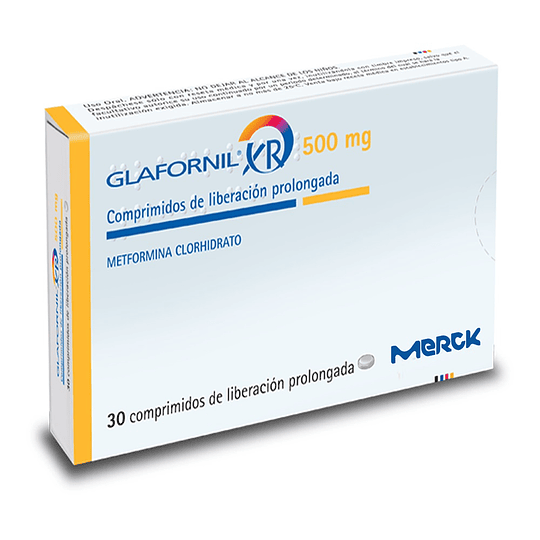 Glafornil XR 500 mg 30 comprimidos