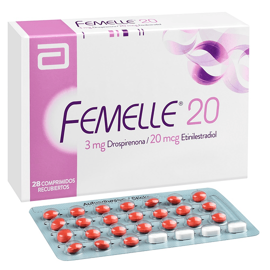 Femelle 20 3 mg 28 comprimidos