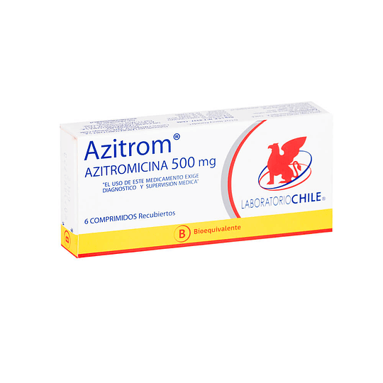 Azitrom 500 mg  6 comprimidos