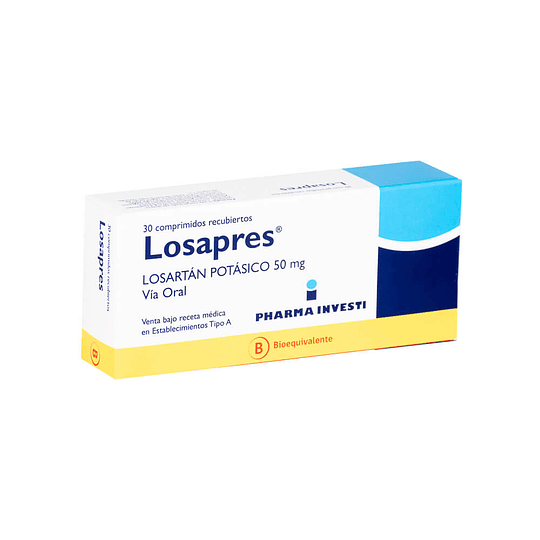 Losapres 50 mg 30 comprimidos 