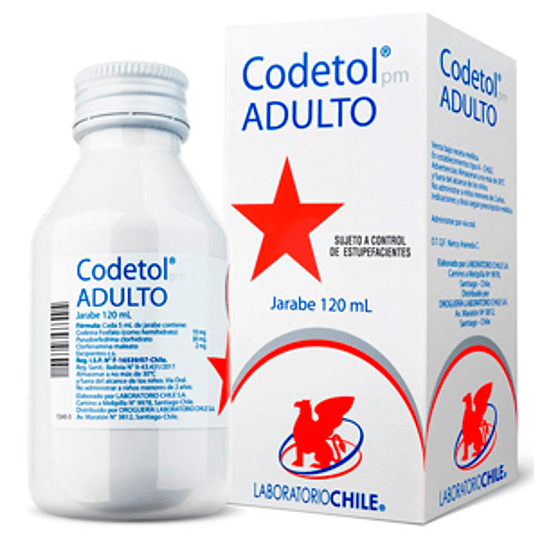 Codetol pm Adulto Jarabe 120 ml
