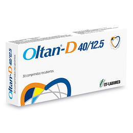 Oltan D 40 / 12,5 mg 30 comprimidos