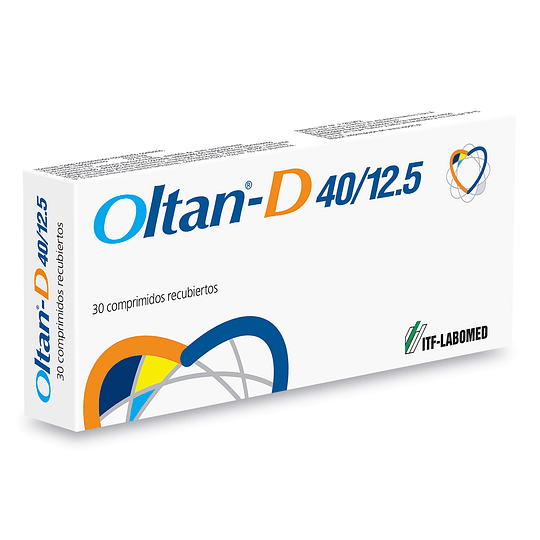 Oltan D 40 / 12,5 mg 30 comprimidos