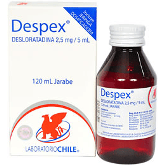 Despex 2,5 mg / 5 ml Jarabe 120 ml