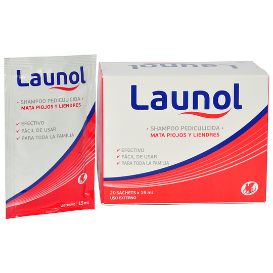 Launol Shampoo 20 sachets 15 ml