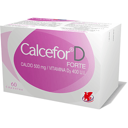 Calcefor D Forte 60 cápsulas 