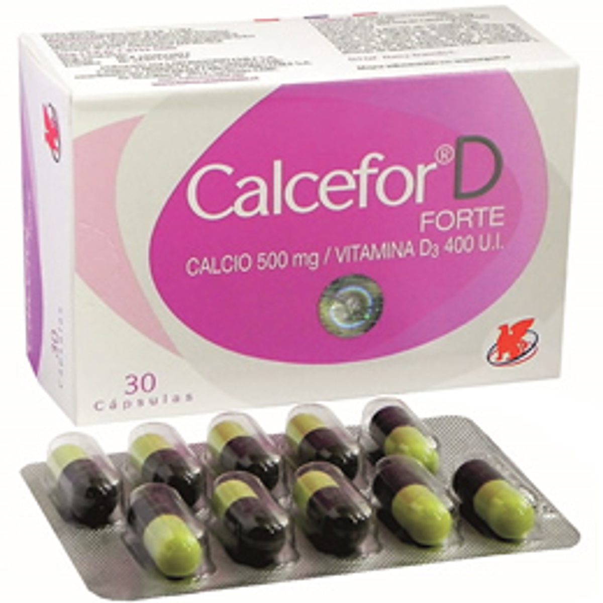 Calcefor D Forte 30 cápsulas