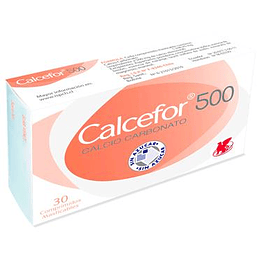 Calcefor 500 mg 30 comprimidos 